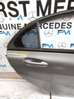MERCEDES BENZ A-CLASS W176 SLN DRIVER REAR DOOR OSR GREY 2012-2018 FMD322