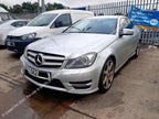 MERCEDES C-CLASS W204 - BREAKING / REAR BUMPER , BOOT AND ALLOY WHEELS