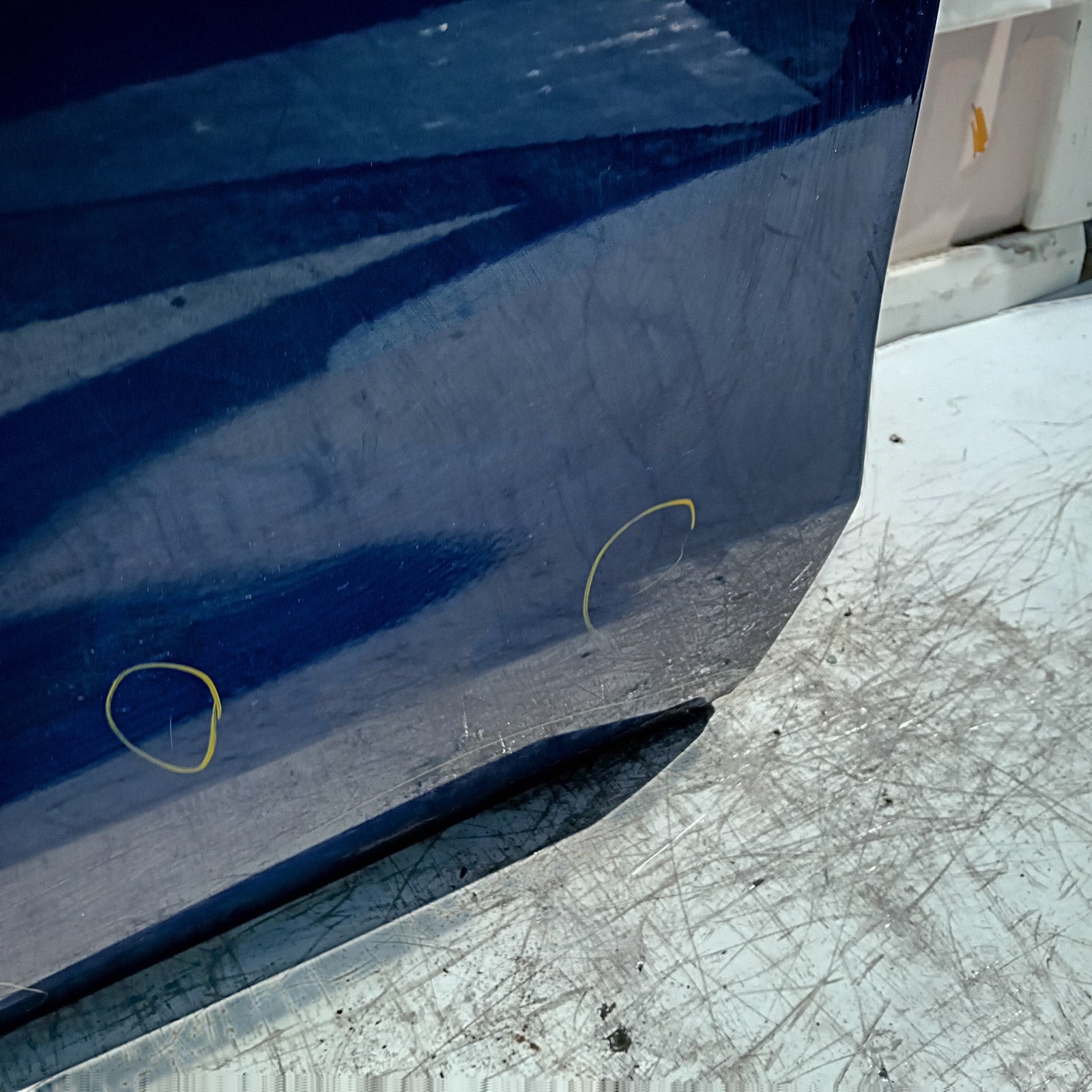MERCEDES BENZ GLC W253 DRIVER REAR DOOR OSR BLUE 2016 ON COMPLETE FMD433