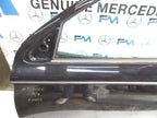 MITSUBISHI OUTLANDER PASSENGER SIDE FRONT DOOR N/S/F COMPLETE BLACK FMD53
