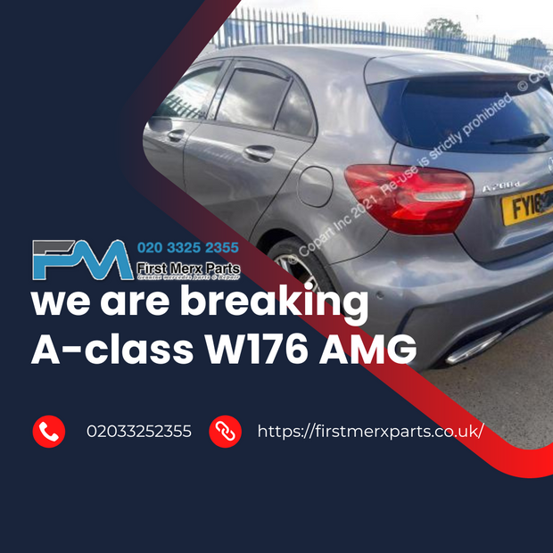 MERCEDES A-CLASS FACE LIFT W176/FRONT BUMPER , BONNET AND WINGS
