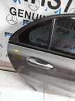 MERCEDES BENZ  A-CLASS W176 DRIVER SIDE REAR DOOR N/S/R COMPLETE GREY FMD55