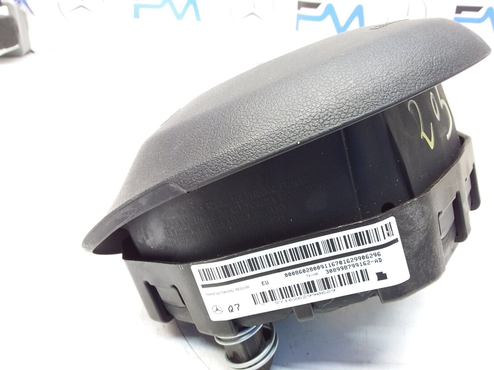 MERCEDES C-CLASS W205 STEERING WHEEL AIRBAG 308998799162-AD FM00480