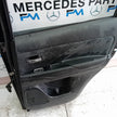 MITSUBISHI OUTLANDER MK3 DRIVER SIDE REAR DOOR OSR 2013 BLACK FMD256
