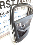 MERCEDES BENZ  C-CLASS W205 DRIVER SIDE REAR DOOR O/S/R COMPLETE WHITE FMD82