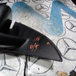 2013 MERCEDES A CLASS W176 PASSENGER SIDE WING MIRROR GRAY  A1768100216 NO GLASS