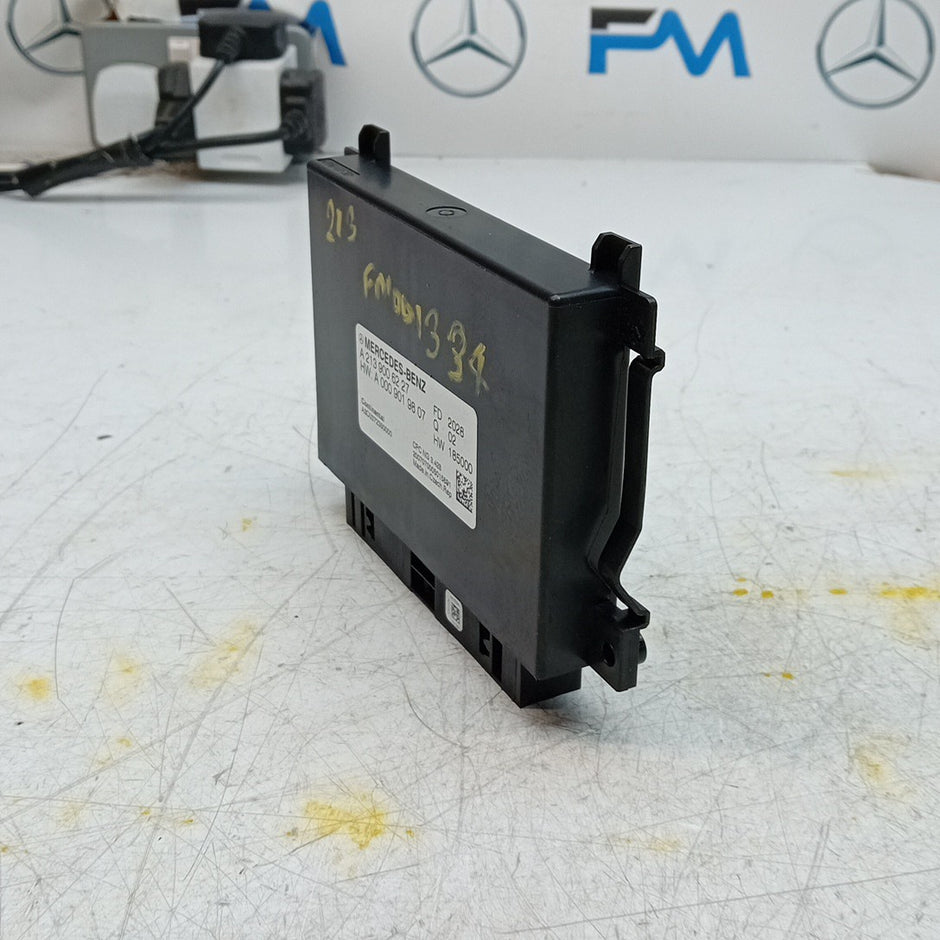 MERCEDES E-CLASS W213 PARKING BRAKE CONTROL MODULE 2016 A2139006227 FM001334