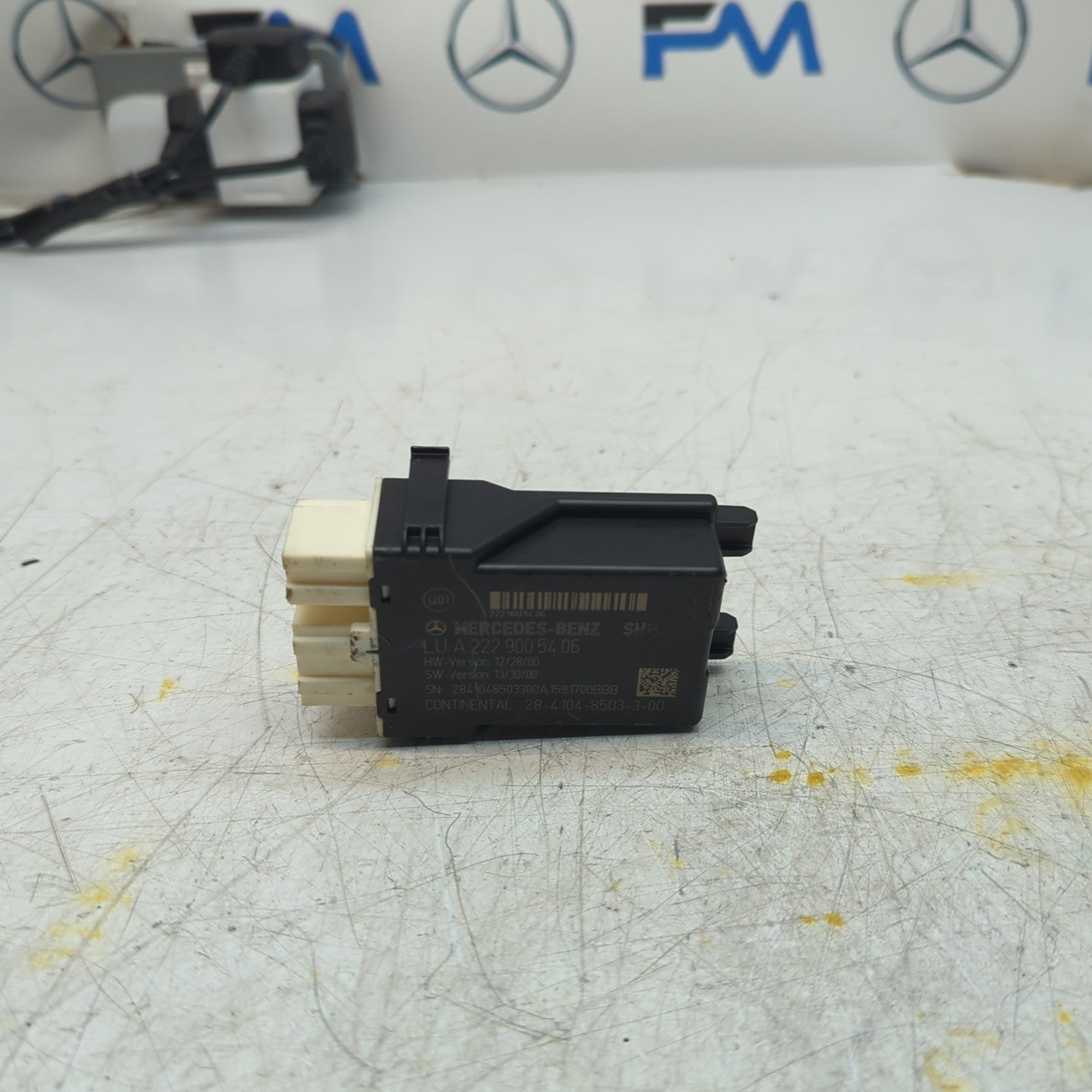 MERCEDES S CLASS W222 SEAT HEATING CONTROL MODULE A2229005406 FM001419