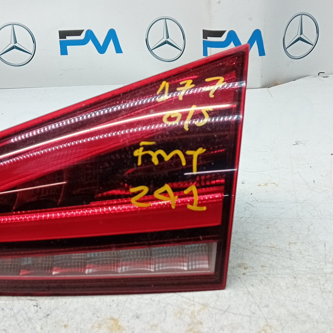 MERCEDES A-CLASS W177 DRIVER RIGHT OS REAR INNER TAIL LIGHT A1779062000 FMT241