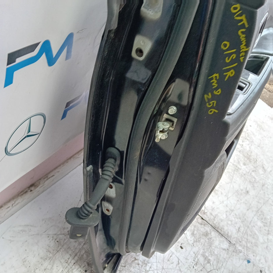 MITSUBISHI OUTLANDER MK3 DRIVER SIDE REAR DOOR OSR 2013 BLACK FMD256