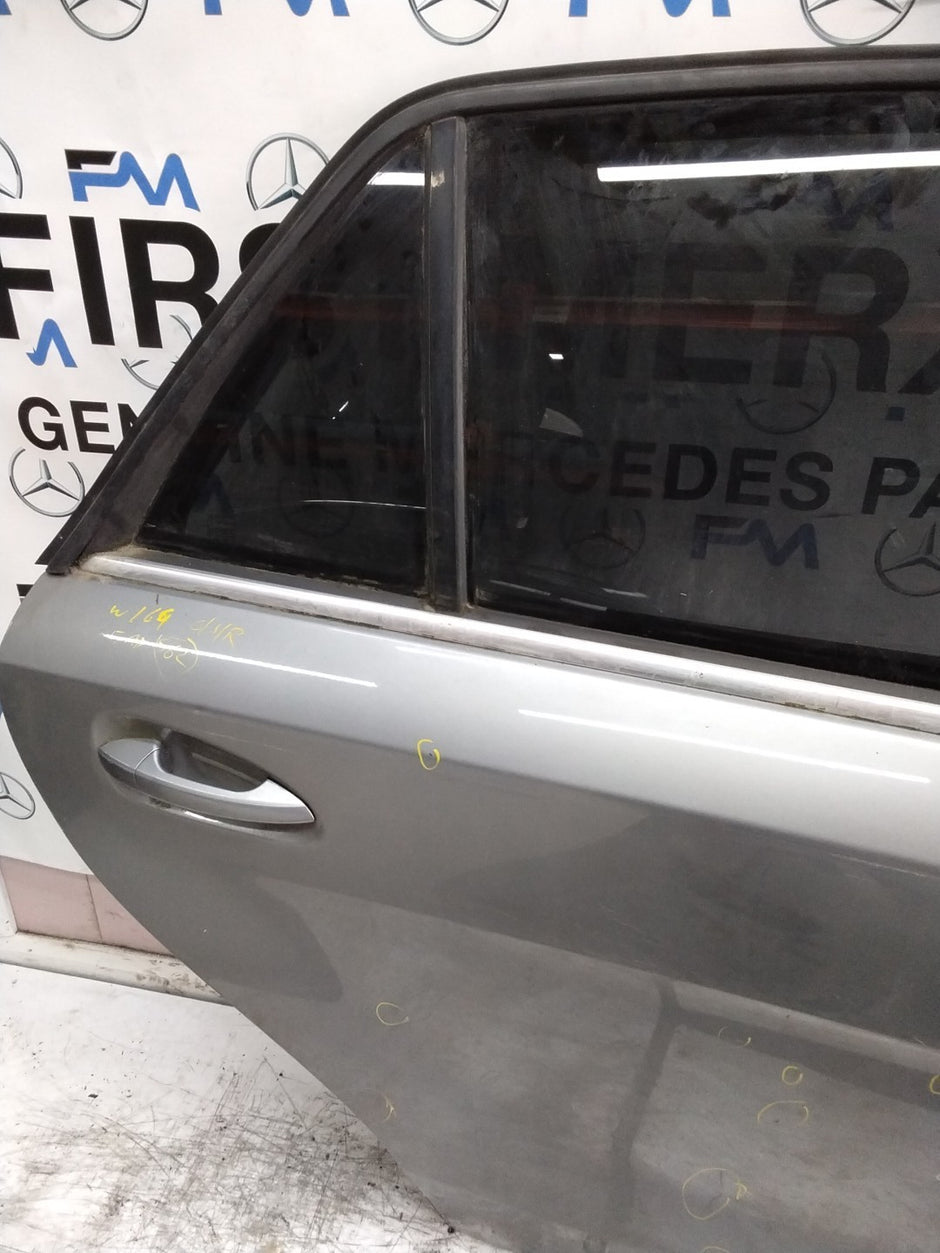 MERCEDES GLE W166  DRIVER REAR DOOR OSR GREY 2015- 2019 COMPLETE FMD562