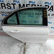MERCEDES C-CLASS W205 DRIVER REAR DOOR OSR WHITE 2014 ON COMPLETE FMD446