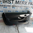 MERCEDES C-CLASS W205 CP PASSENGER FRONT DOOR NSF 2016 ON GREY COMPLETE FMD365