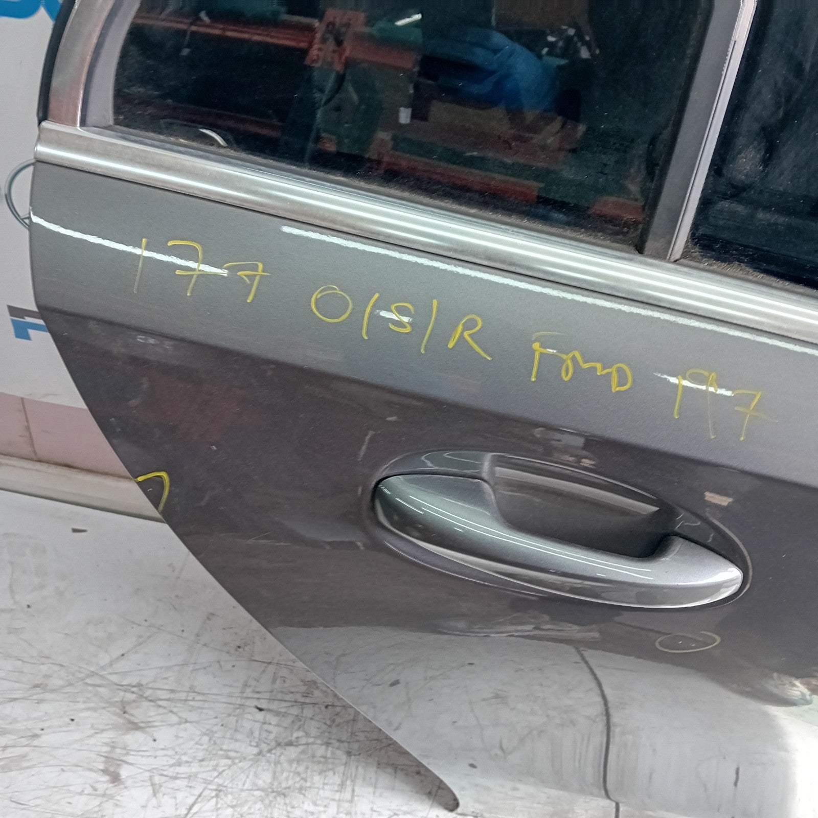 MERCEDES BENZ A-CLASS W177 DRIVER REAR DOOR OSR GREY 2018 ON COMPLETE FMD197