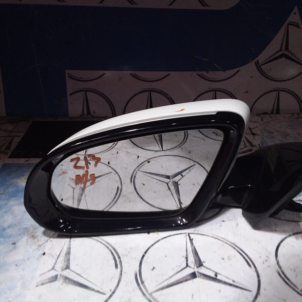 MERCEDES E CLASS W213 PASSENGER SIDE WING MIRROR 2019 A2138102500 WHITE