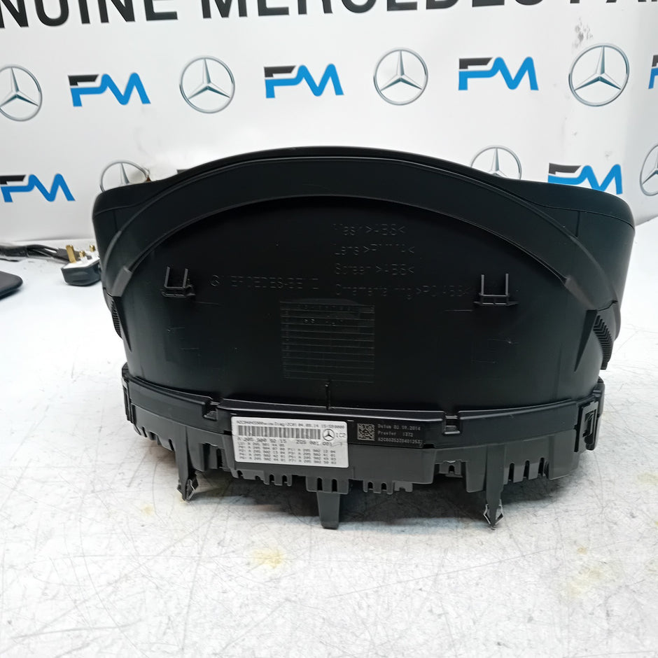 MERCEDES C-CLASS W205 SPEEDOMETER INSTRUMENT CLUSTER BLACK A2059009215 FM001501