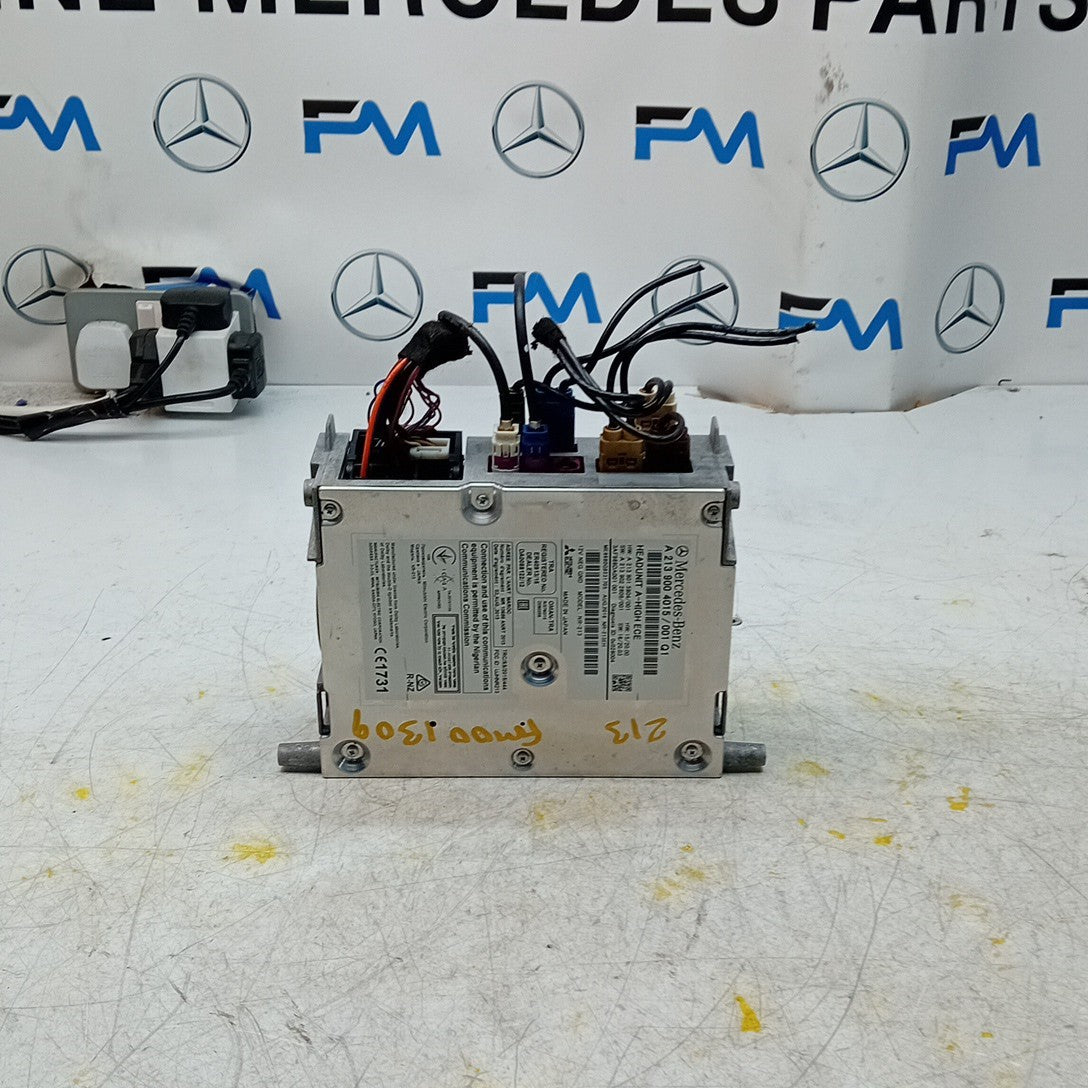 MERCEDES BENZ E-CLASS W213 2017 RADIO CD STEREO HEAD UNIT A2139004015 FM001309