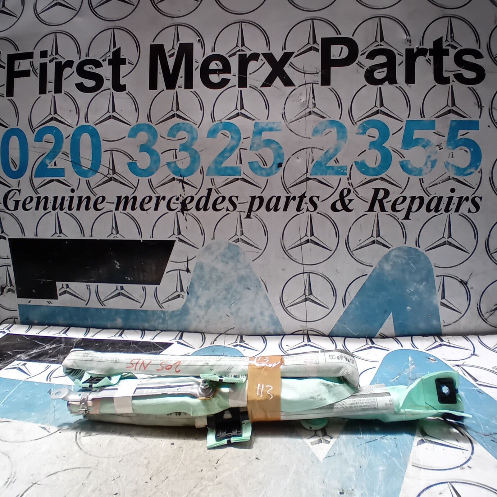 2017 MERCEDES C CLASS W205 SALOON LEFT NEARSIDE ROOF CURTAIN A2058600402 FM113