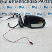 MERCEDES C-CLASS 2014 On W205 DRIVER SIDE WING MIRROR BLACK FMM5
