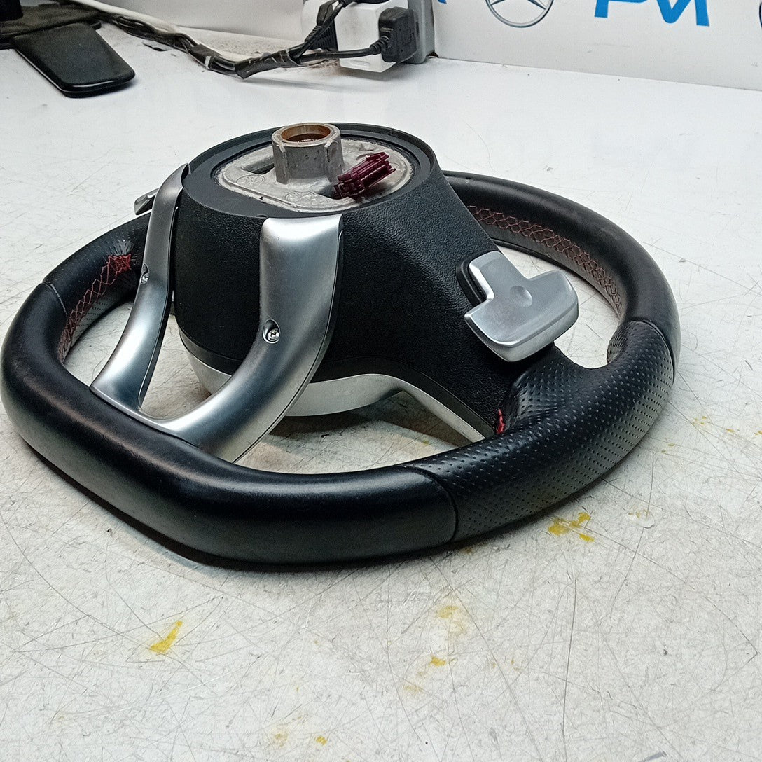 MERCEDES W205 C-CLASS MULTIFUNCTION STEERING WHEEL FL 2014 A0050004599 FM001401