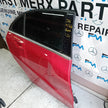 MERCEDES A-CLASS W176 DRIVER REAR DOOR OSR RED 2012- 2018 COMPLETE FMD210