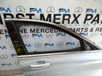 MERCEDES BENZ C-CLASS W205 DRIVER SIDE FRONT DOOR O/S/F  SILVER FMD86