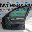 MERCEDES BENZ C-CLASS W204 DRIVER SIDE FRONT DOOR O/S/F BLACK FMD125