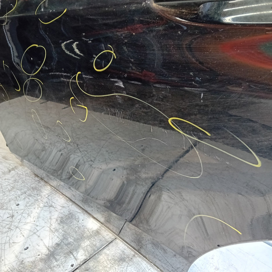 MERCEDES E-CLASS W212 SLN PASSENGER REAR DOOR NSR BLACK 2013 COMPLETE FMD480