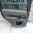 MITSUBISH OUTLANDER PASSENGER SIDE REAR DOOR N/S/R COMPLETE BLACK FMD35