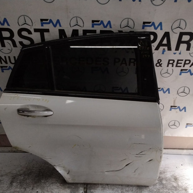 MERCEDES GLC X253  DRIVER REAR DOOR OSR WHITE 2016-22 FMD589