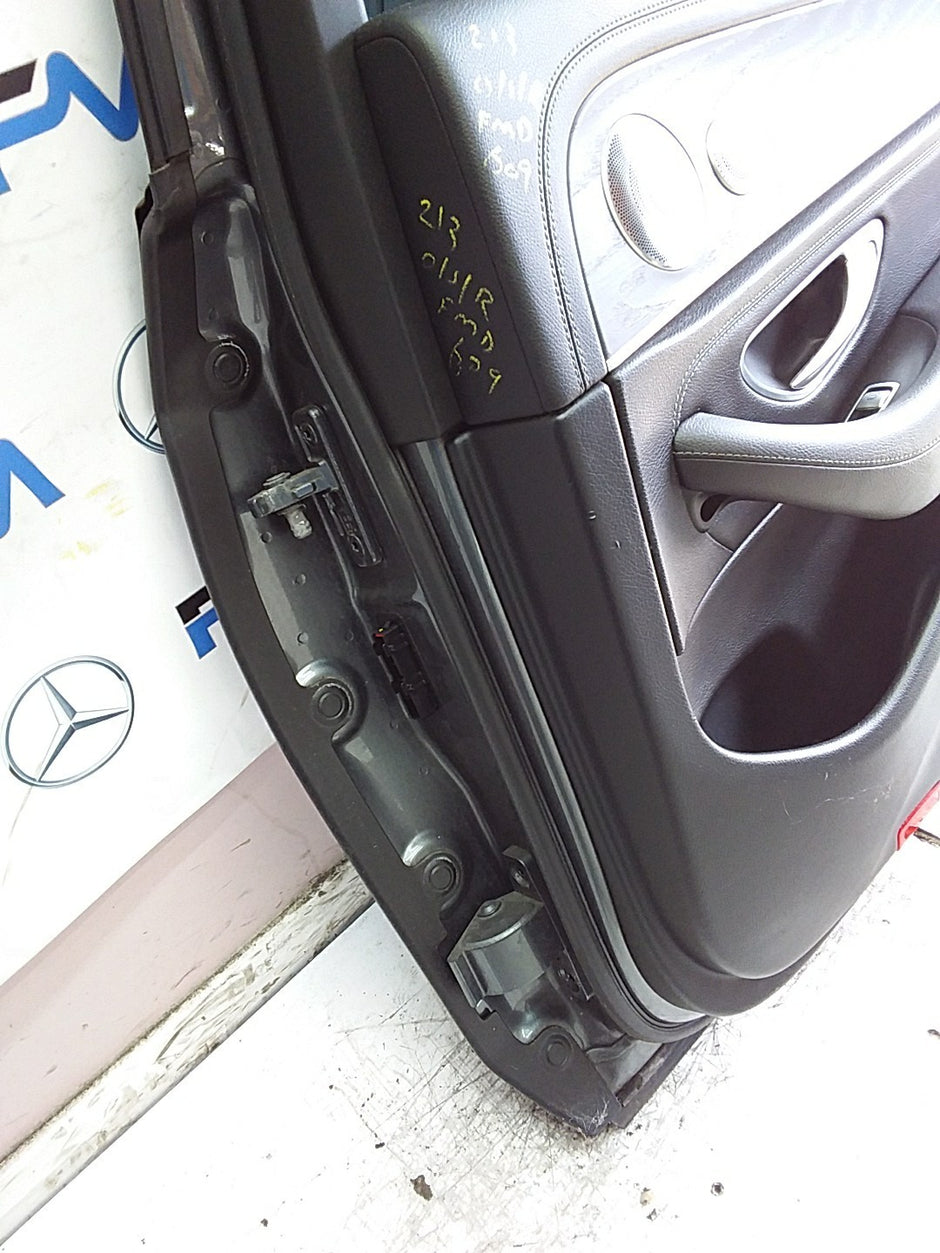 MERCEDES E-CLS W213 SLN DRIVER REAR DOOR OSR GREY 2016 ONWARDS COMPLETE FMD609