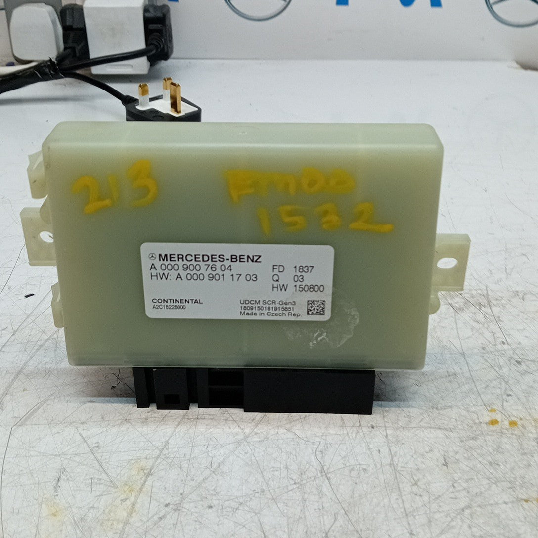 MERCEDES BENZ  E-CLASS W213 ADBLUE SCR CONTROL UNIT EGR ECU A0009011703 FM001532