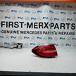 MERCEDES E-CLASS W213 2016 REAR PASSENGER N/S TAIL LIGHT A2139068700 FMT50