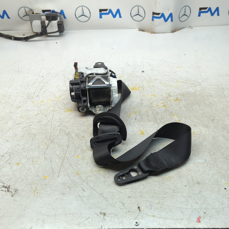 MERCEDES E-CLASS W213 FRONT DRIVER SIDE SEAT BELT BLACK A2138605600 FM001372