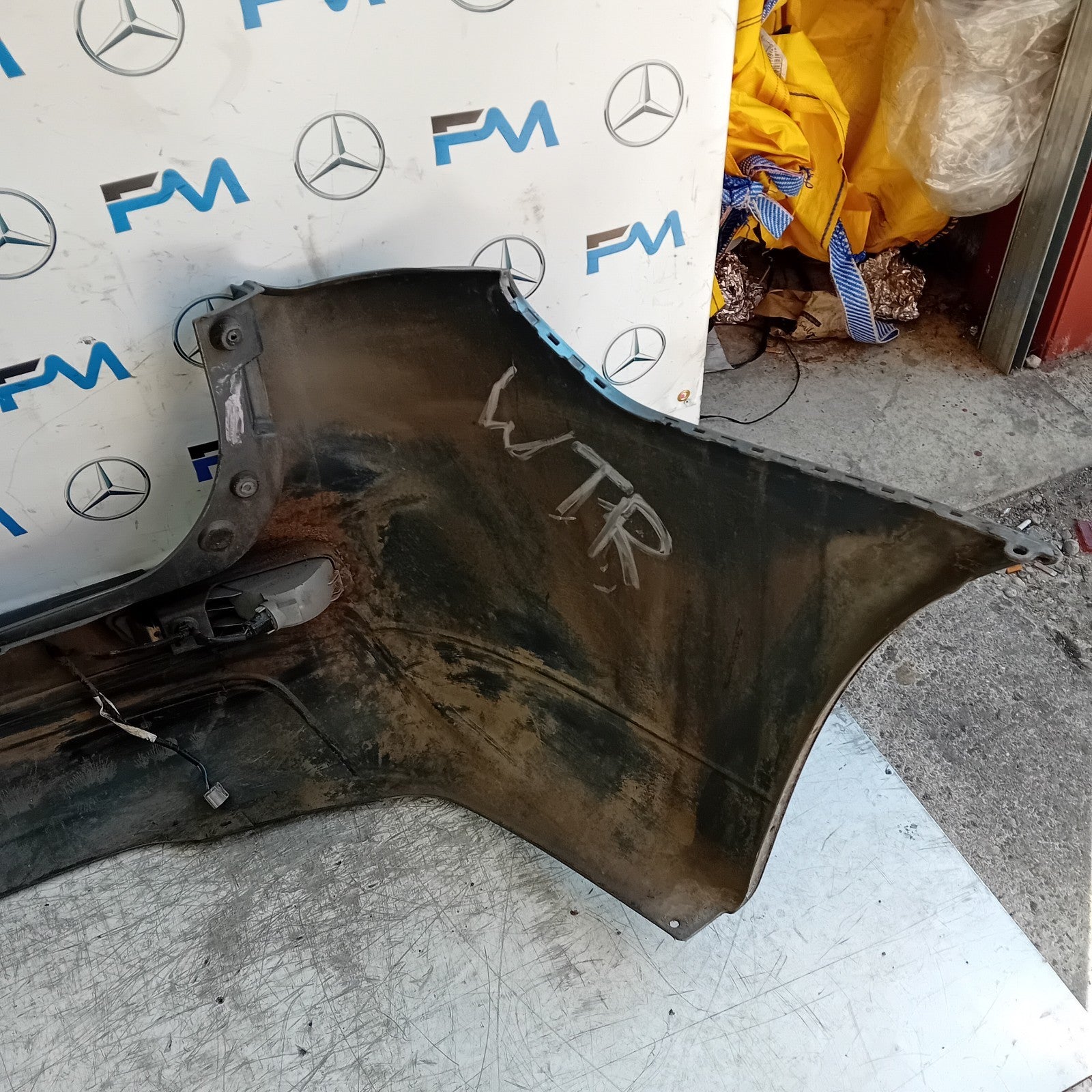 MITSUBISHI OUTLANDER MK3 REAR BUMPER GREY 2013  FMX146