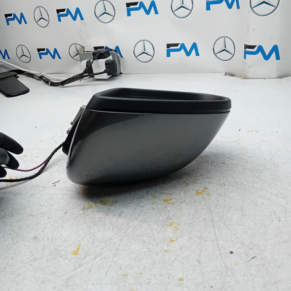 MERCEDES A-CLASS  W177 PASSENGER SIDE WING MIRROR A1778104304 GREY FMM33