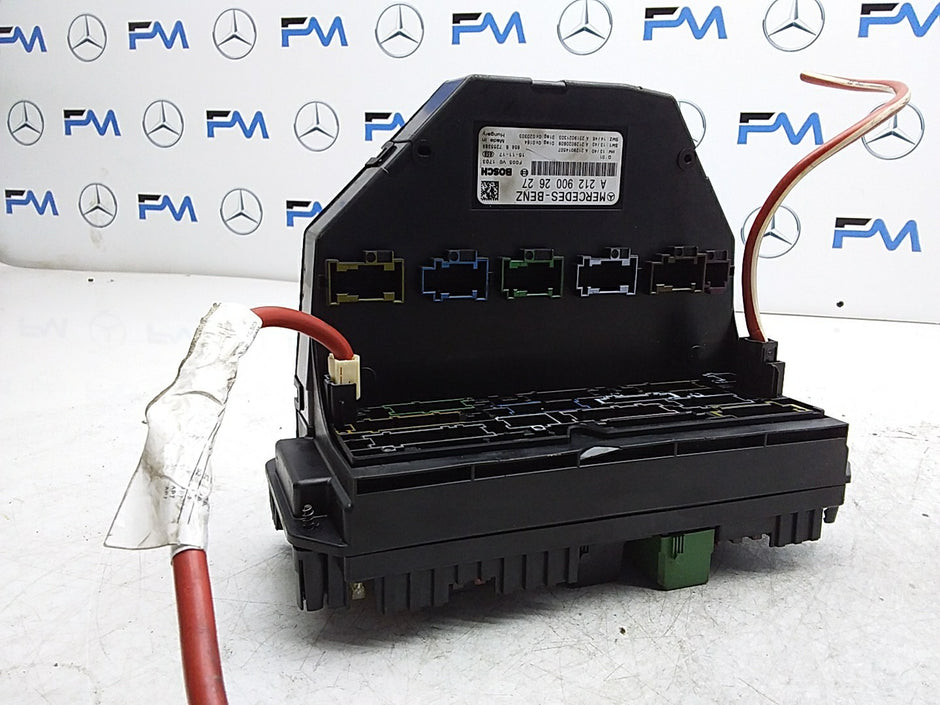 MERCEDES BENZ  E-CLASS W212  FUSE BOX A2129002627 FMR478