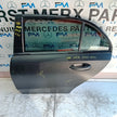 MERCEDES A-CLASS W177 PASSENGER REAR DOOR NSR BLACK 2018 COMPLETE FMD482