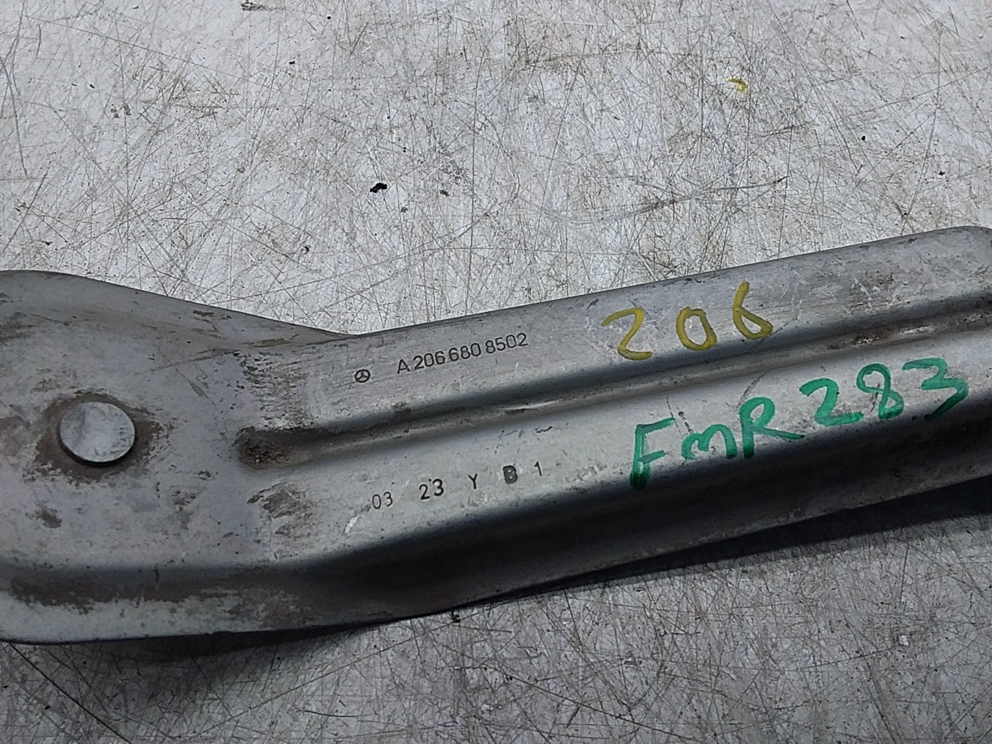MERCEDES C-CLASS W206 REAR LEFT BUMPER BRACKET A2066808502 FMR283