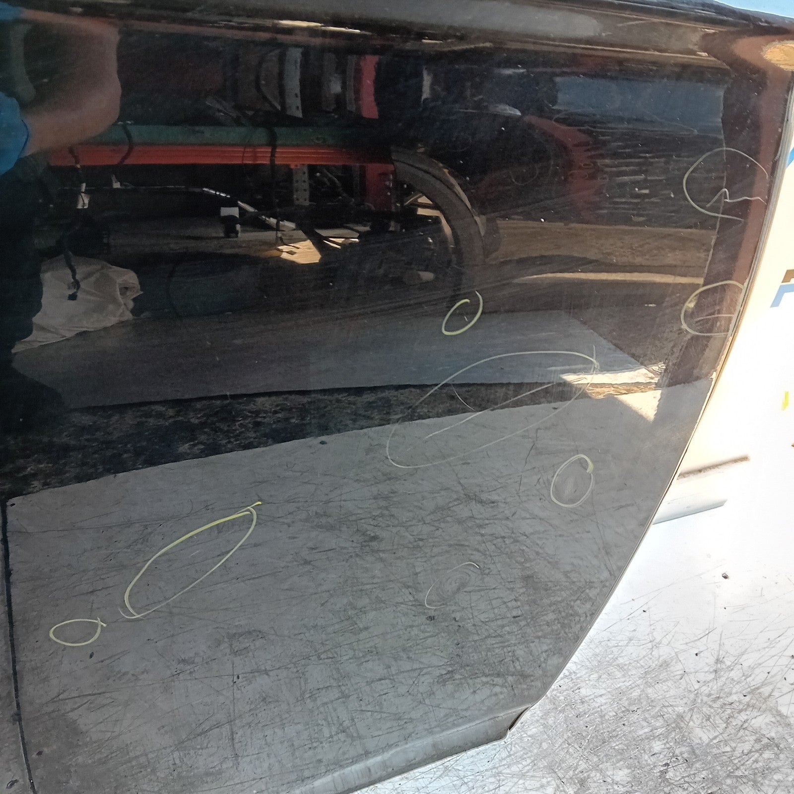 MITSUBISHI OUTLANDER MK3 DRIVER REAR DOOR OSR 2013 BLACK FMD497