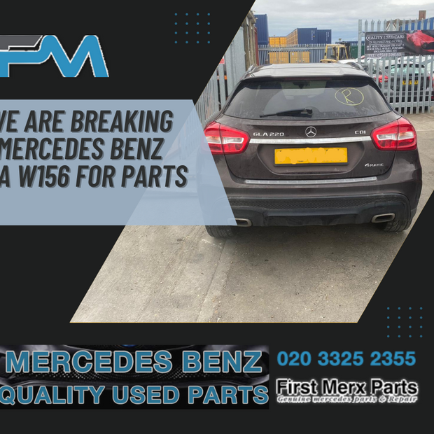 MERCEDES BENZ GLA W156 / AIR BAGS ( STEERING WHEEL, KNEE, ROOF )