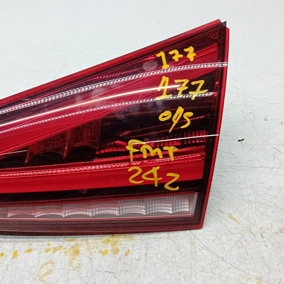 MERCEDES A-CLASS W177 DRIVER RIGHT OS REAR INNER TAIL LIGHT A1779062000 FMT242