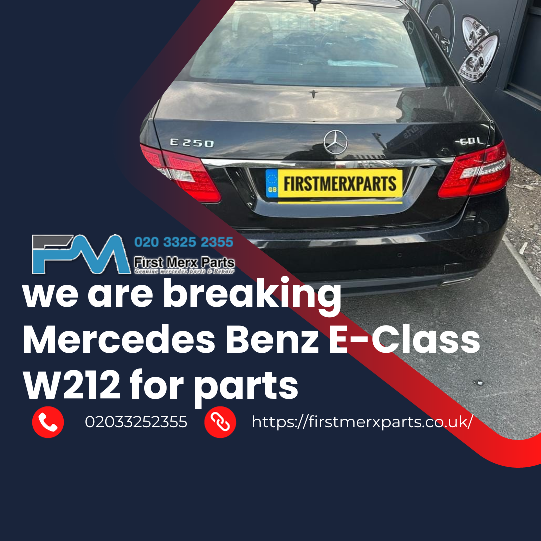 MERCEDES BENZ E-CLASS W212 - BREAKING / FRONT & REAR BUMPER  AND WINGS