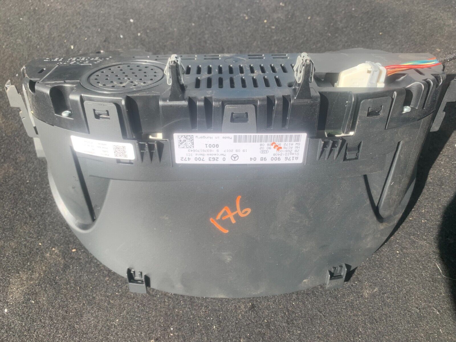 Mercedes A Class 2018 W176 Speedo / Instrument Cluster A1769009804