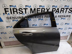 MERCEDES BENZ A-CLASS W176 DRIVER SIDE REAR DOOR O/S/R COMPLETE GREY FMD66 