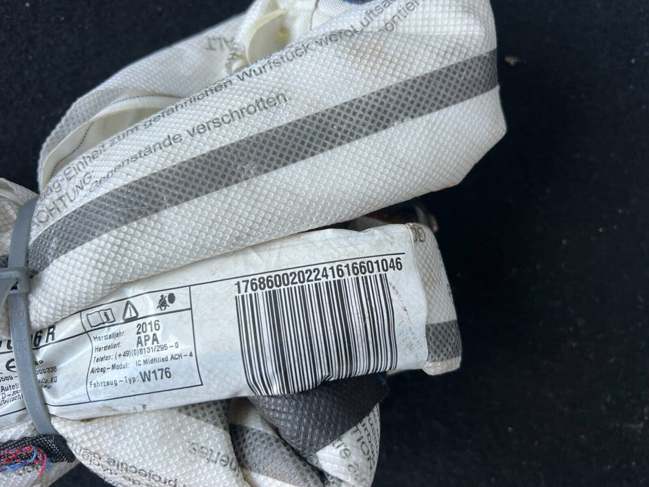 Mercedes A Class Roof Airbag Right Side A1768600202 W176 ROOF AIRBAG 2016