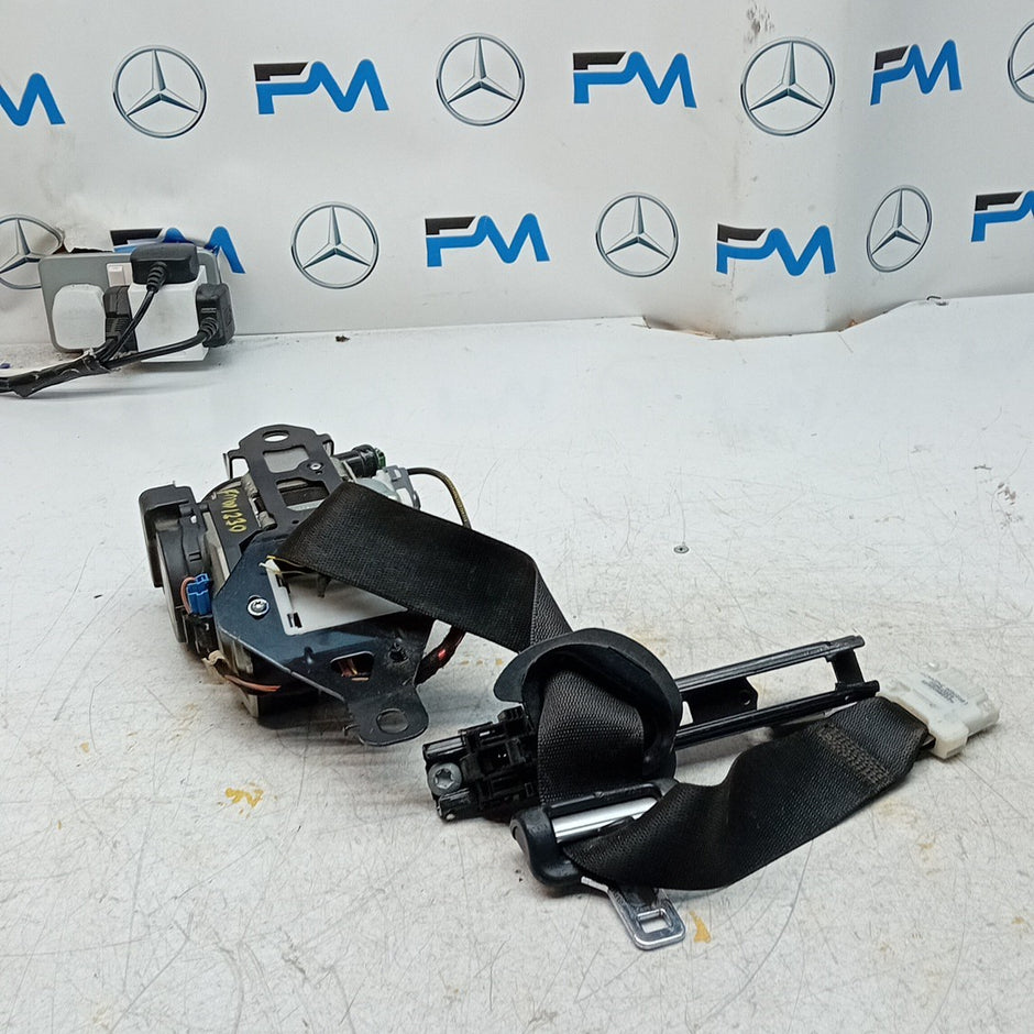 MERCEDES BENZ S-CLASS W222 SEAT BELT FRONT PASSENGER A2228604100 BLACK FM001230