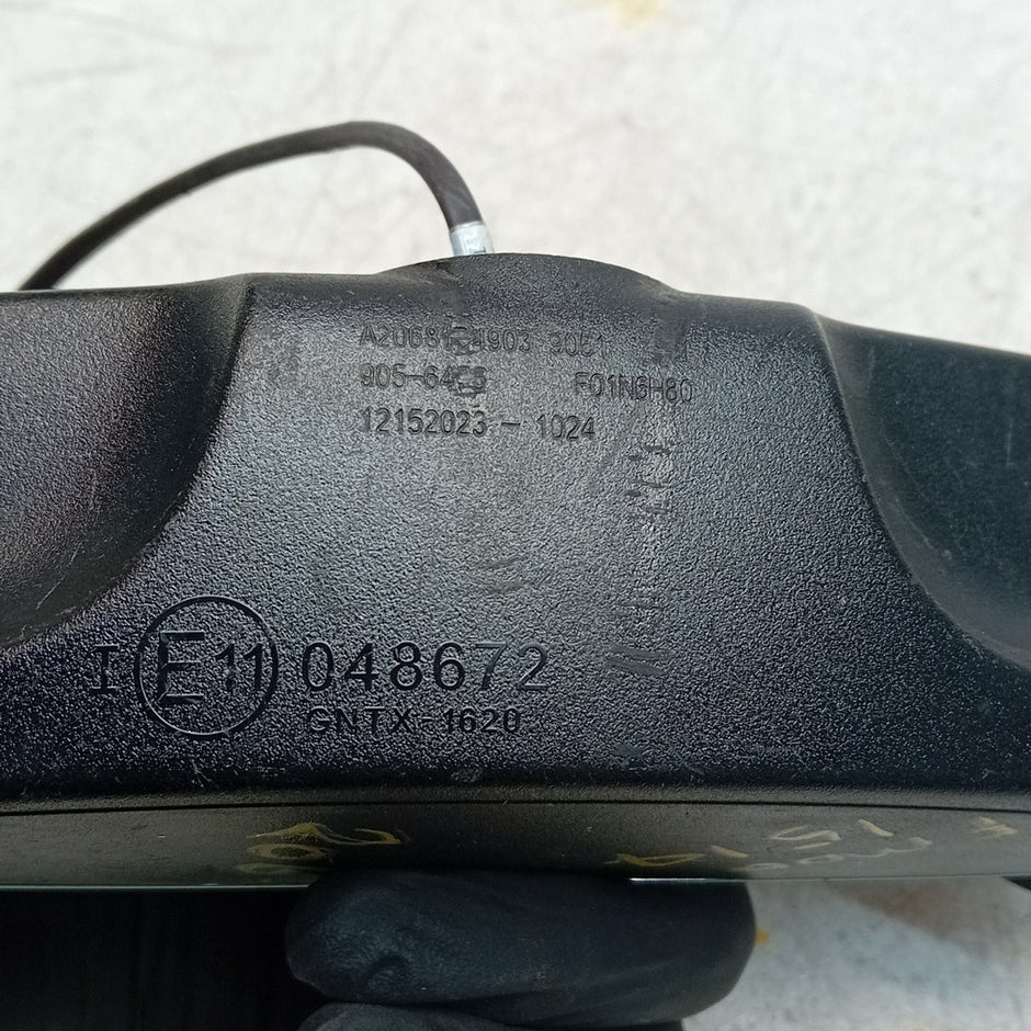 MERCEDES BENZ C-CLASS W206 INTERIOR REAR VIEW MIRROR BLACK A2068104903 FM001514