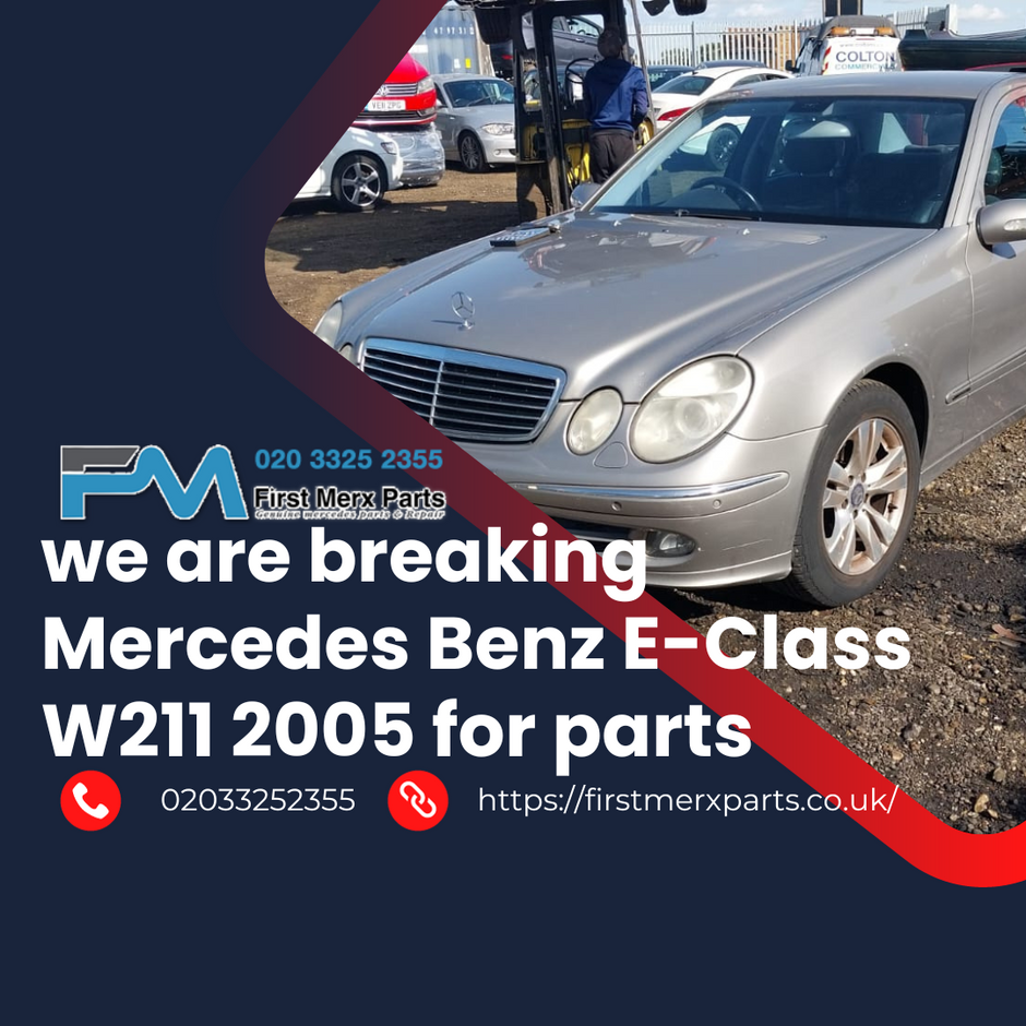 MERCEDES BENZ E-CLASS W211 , 2005 - BREAKING / FRONT & REAR BUMPER  AND WINGS
