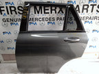 MERCEDES GLC W253 PASSENGER REAR DOOR NSR GREY 2016 ON COMPLETE FMD309